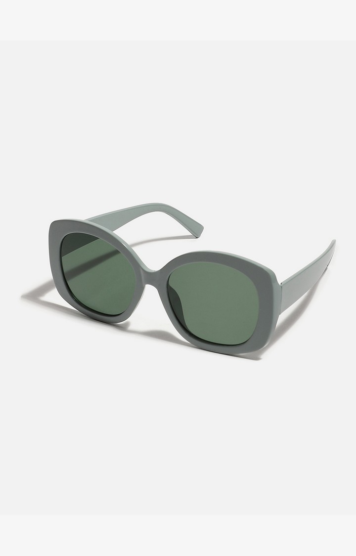 Haute Sauce By Campus Sutra Women Rectangle Sunglasses With Polarised Lens