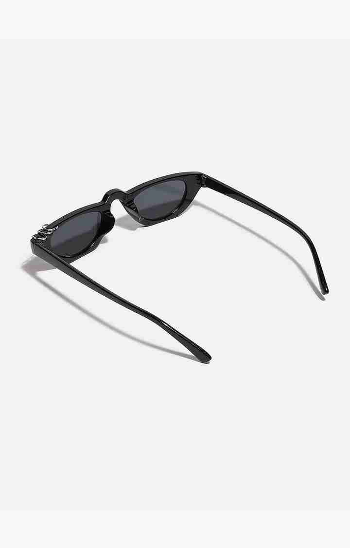 Haute Sauce By Campus Sutra Unisex Black Lens & Black Other Sunglasses With Polarised Lens