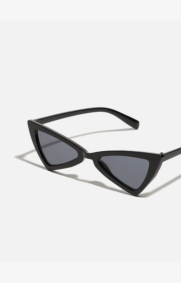 Haute Sauce By Campus Sutra Unisex Black Lens & Black Other Sunglasses With Polarised Lens