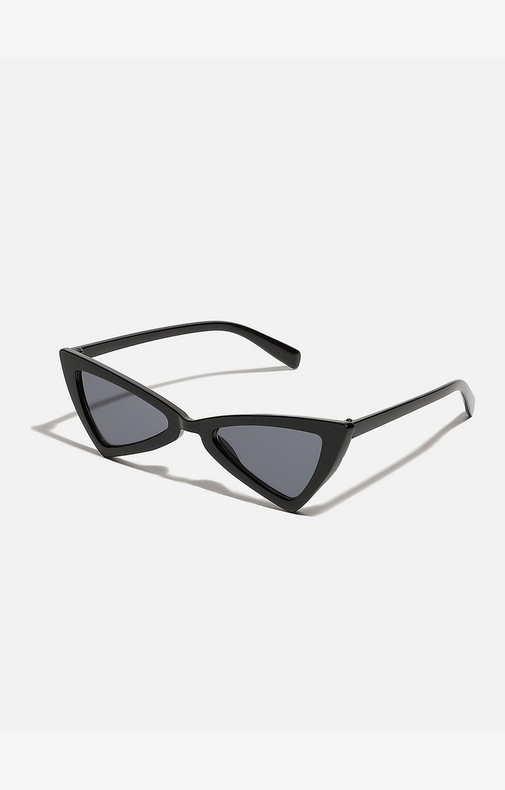 Haute Sauce By Campus Sutra Unisex Black Lens & Black Other Sunglasses With Polarised Lens