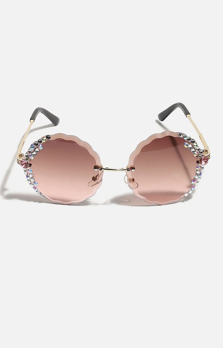Haute Sauce By Campus Sutra Women Round Sunglasses With Polarised Lens