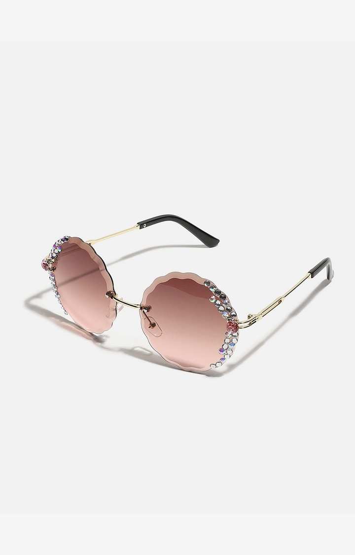 Haute Sauce By Campus Sutra Women Round Sunglasses With Polarised Lens