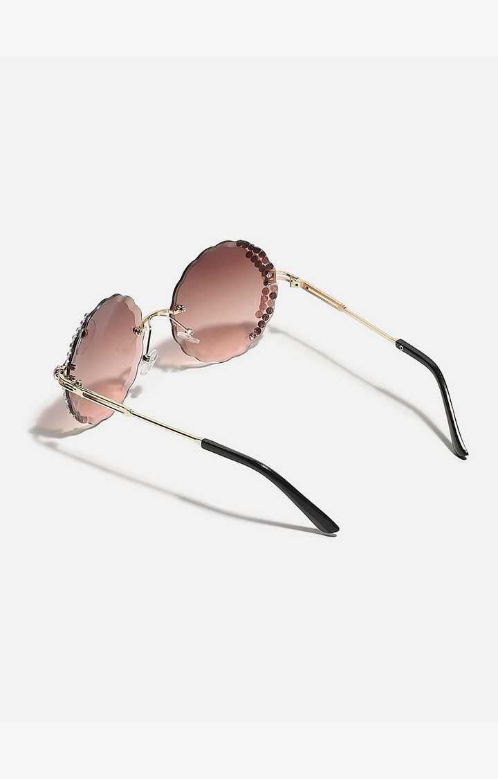Haute Sauce By Campus Sutra Women Round Sunglasses With Polarised Lens