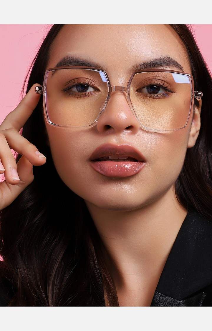 Haute Sauce By Campus Sutra Women Rectangle Sunglasses Aw22_Hssg1352