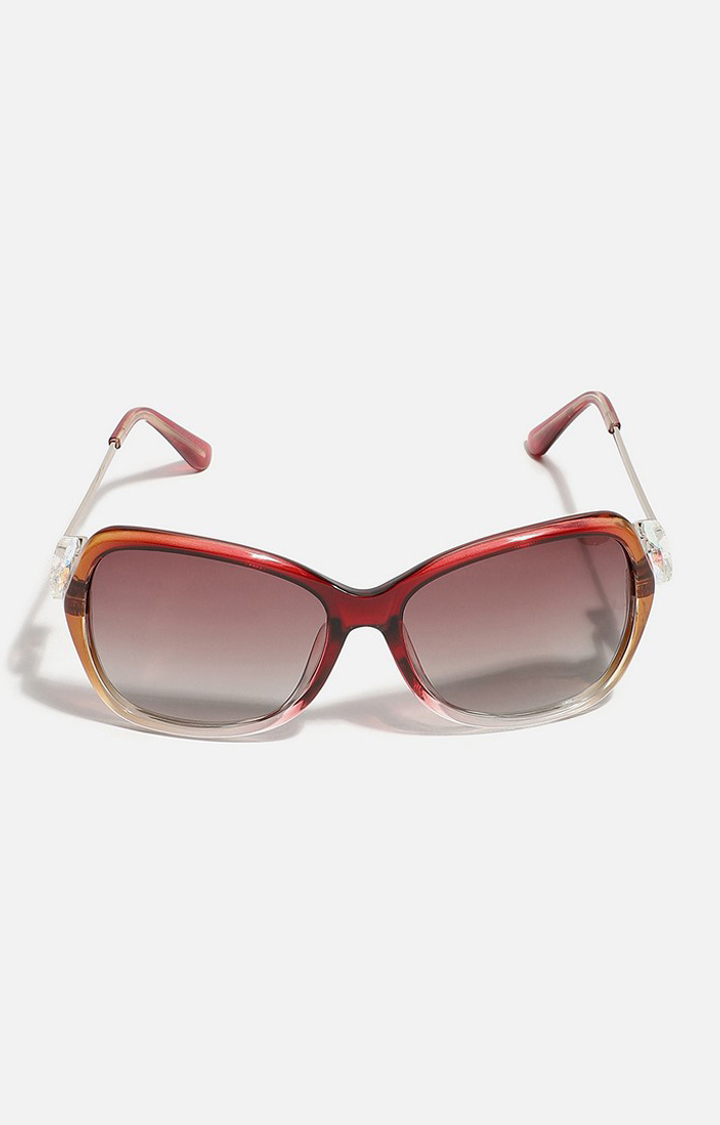 Haute Sauce By Campus Sutra Women Oversized Sunglasses With Polarised Lens