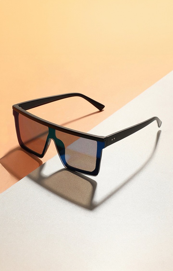 Haute Sauce By Campus Sutra Women Oversized Sunglasses With Polarised Lens
