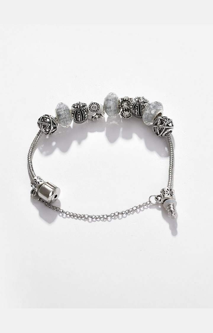 Women's Silver Watch & Bracelet Gift Set