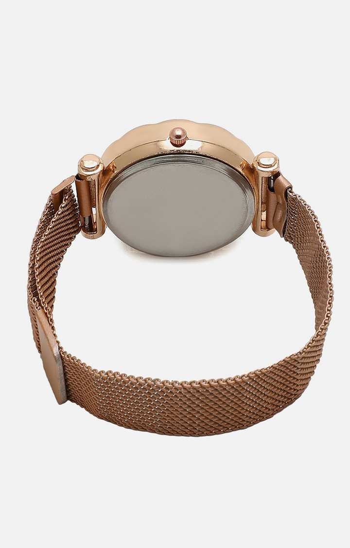 Women's Rose-Gold Solid Watch Gift Set