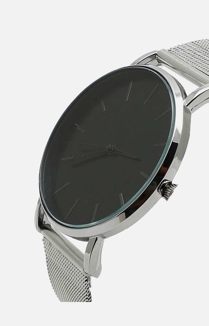 Women's Black Printed Analogue Watch