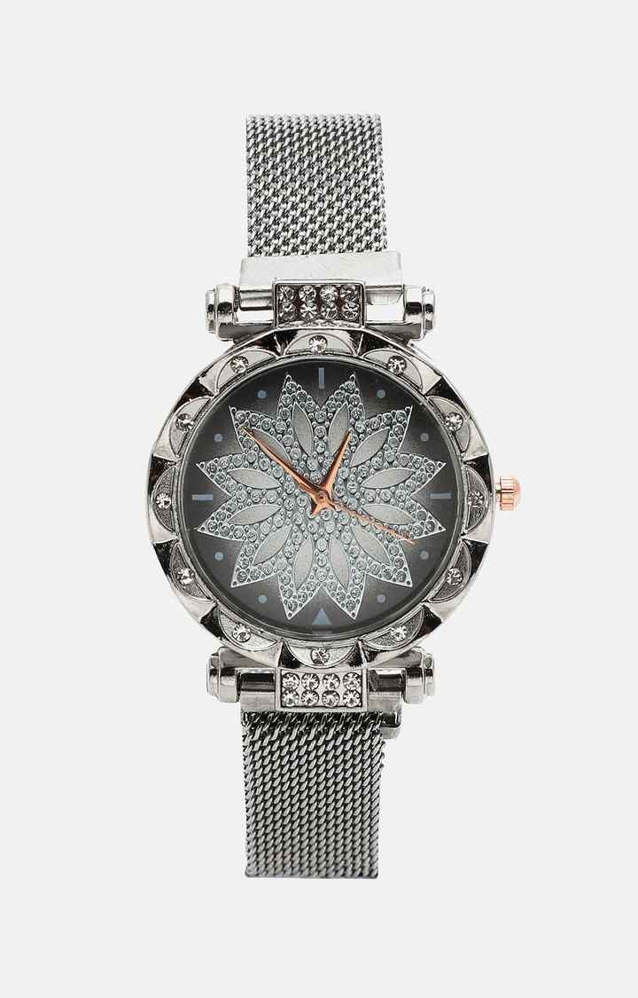 Women's Silver Dial Watch