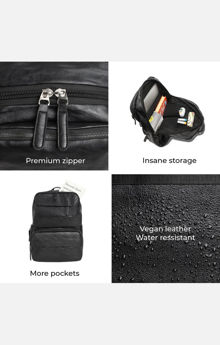 Women's Black Backpack