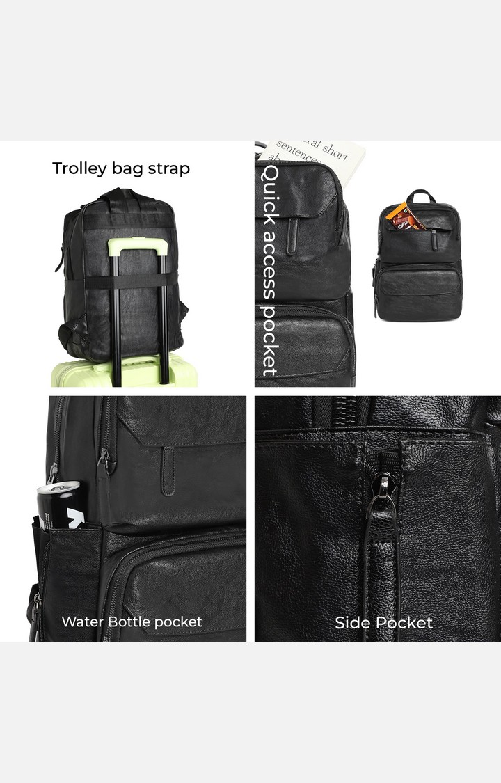 Women's Black Backpack