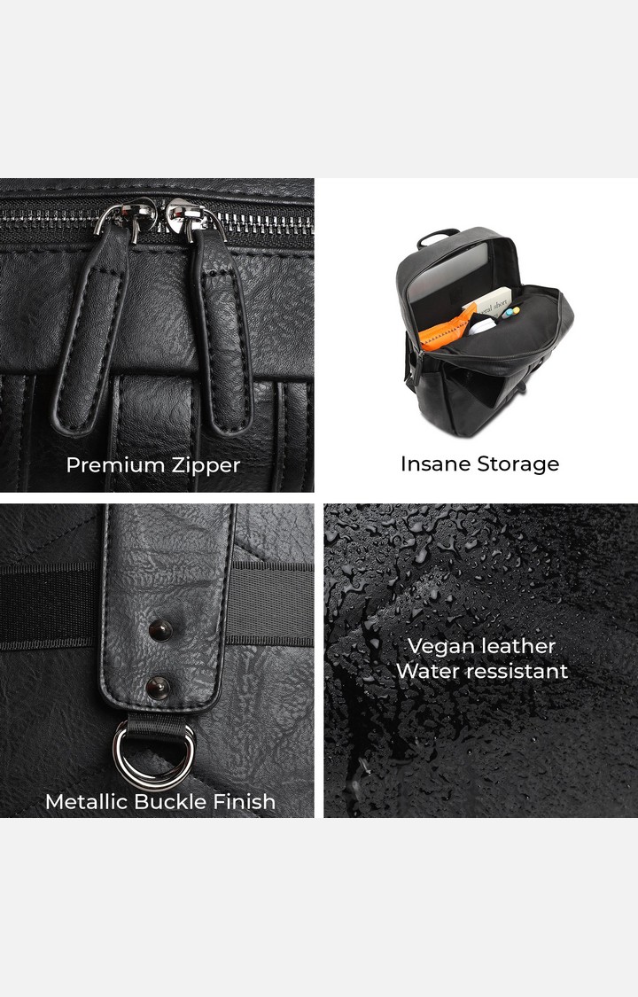 Women's Black Backpack