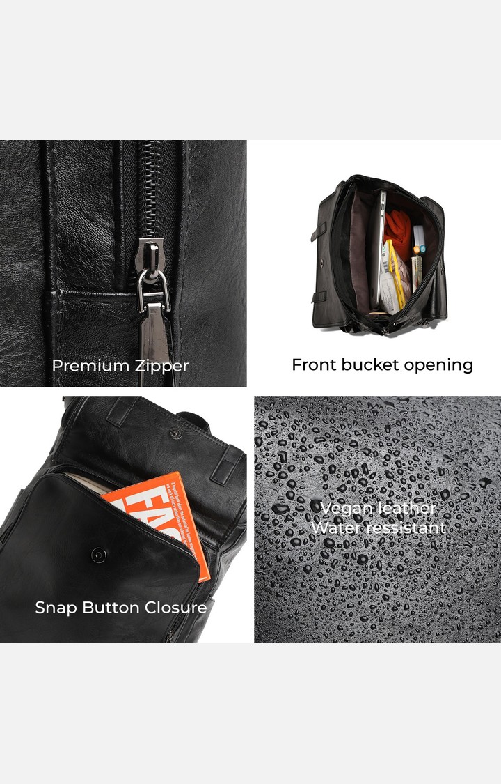 Women's Black Backpack
