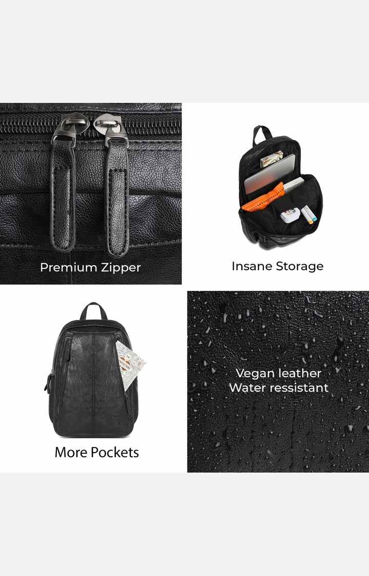 Women's Black Backpack