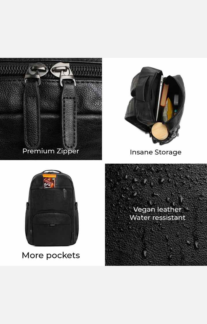 Women's Black Backpack