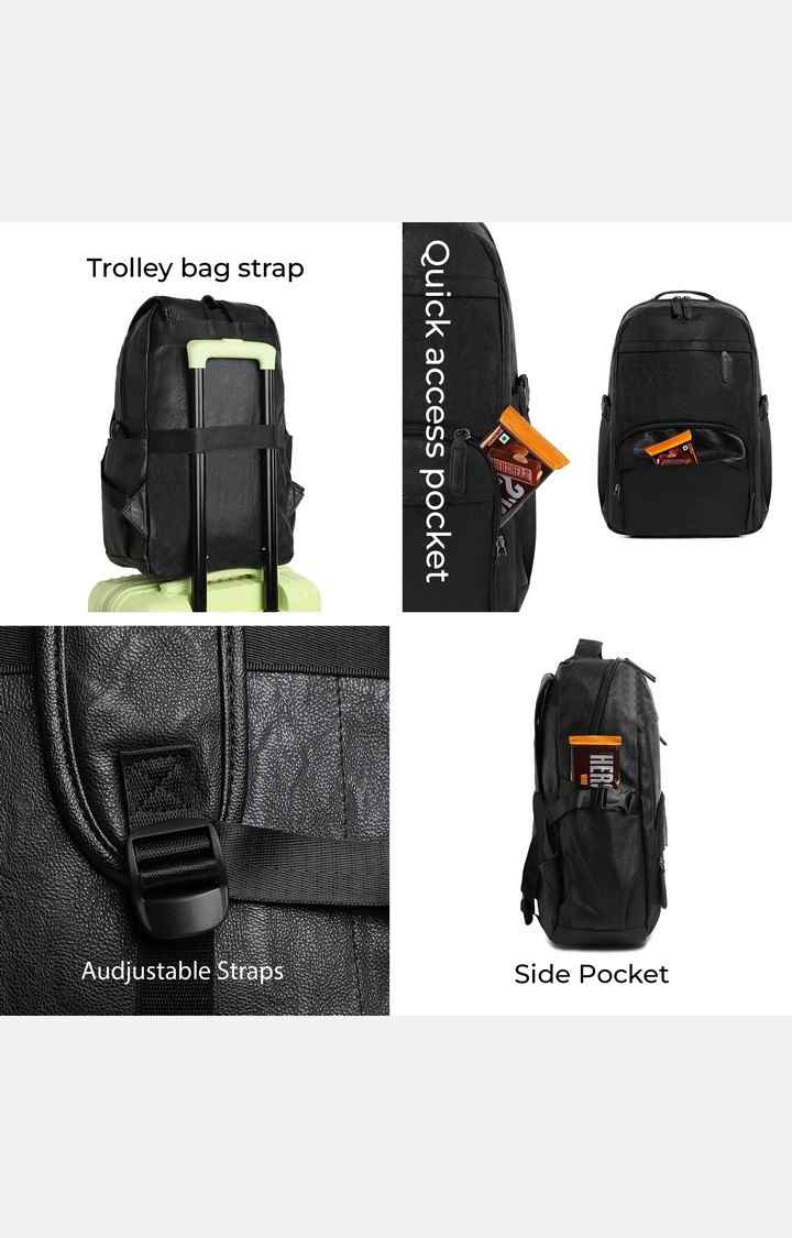 Women's Black Backpack