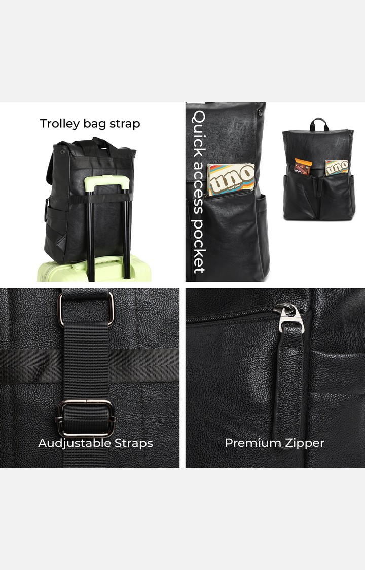 Women's Black Backpack