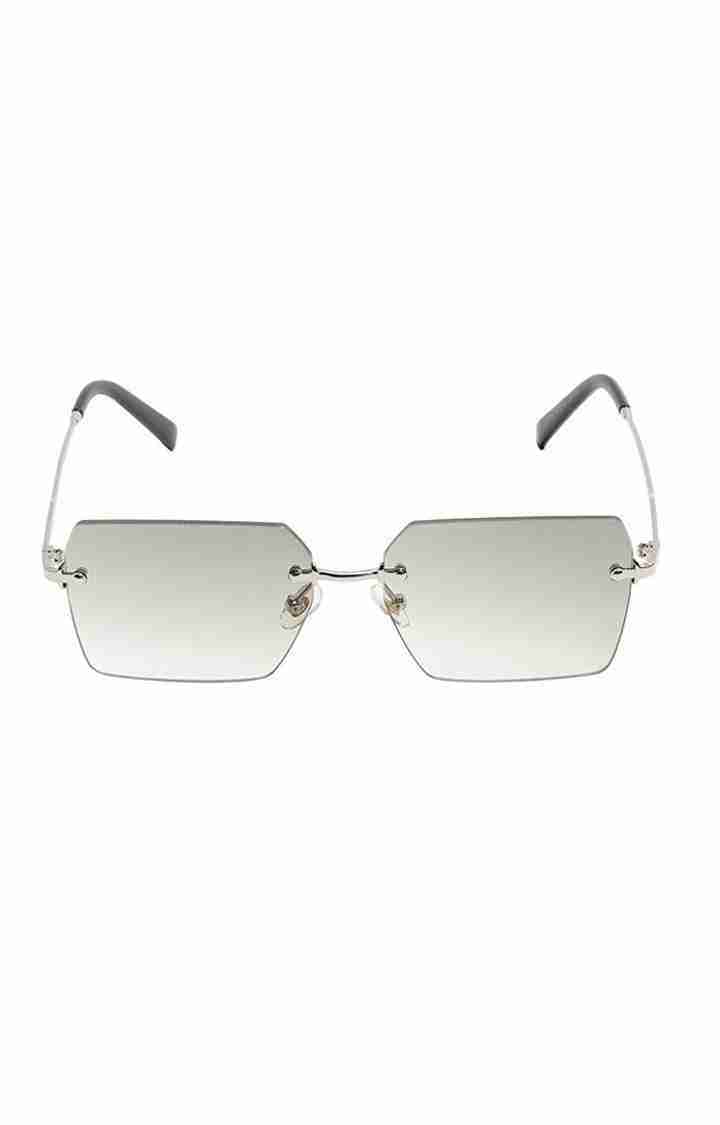 French Accent By Campus Sutra Men Lens & Rectangle Sunglasses With Uv Protected Lens Aw23_Fasg1012