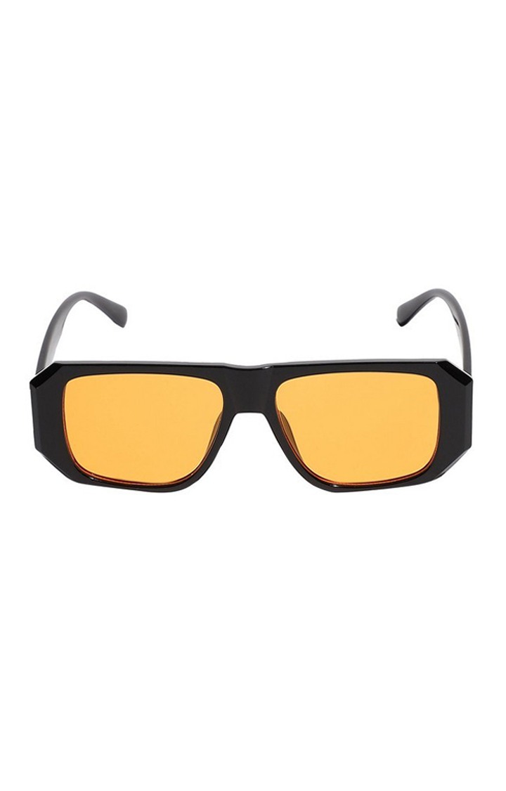 French Accent By Campus Sutra Men Lens & Rectangle Sunglasses With Uv Protected Lens Aw23_Fasg1020