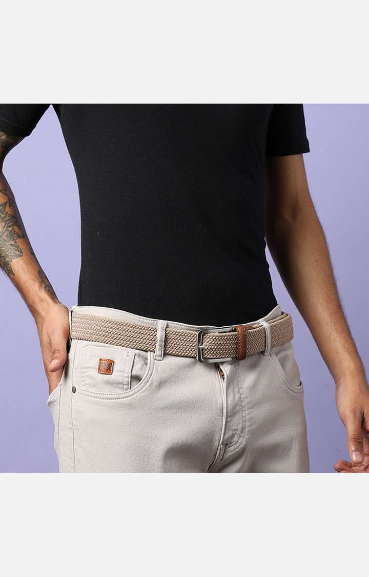 French Accent Gold Textured Single Clothing Accessory