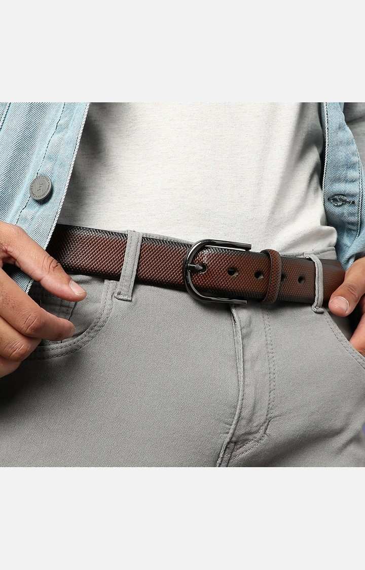 French Accent Brown Solid Single Clothing Accessory