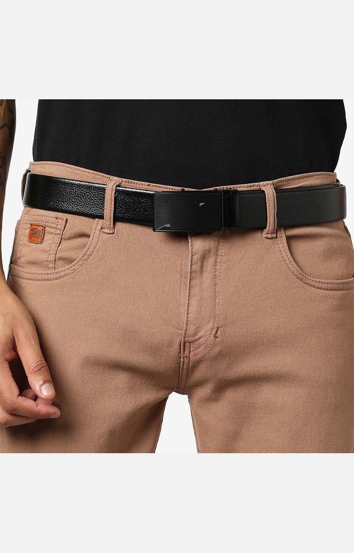 French Accent Black Solid Single Clothing Accessory