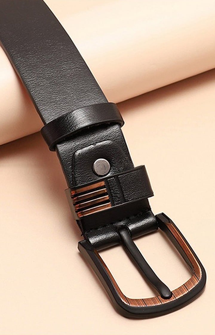 French Accent Black Solid Single Clothing Accessory