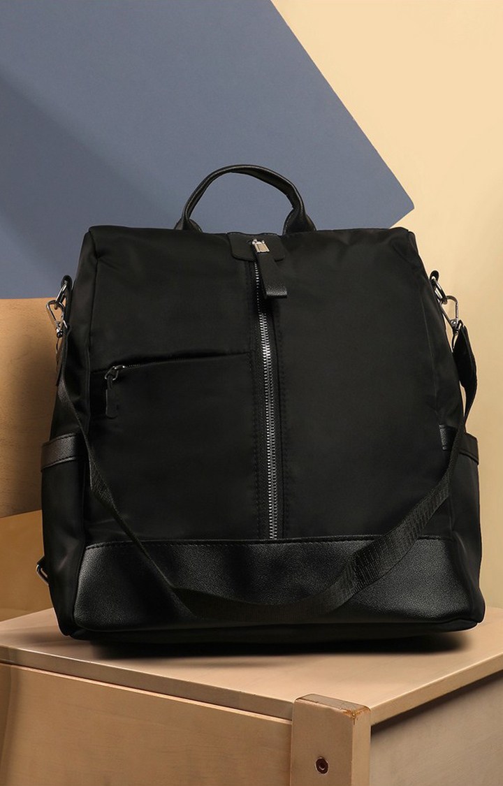 Women's Black Backpack