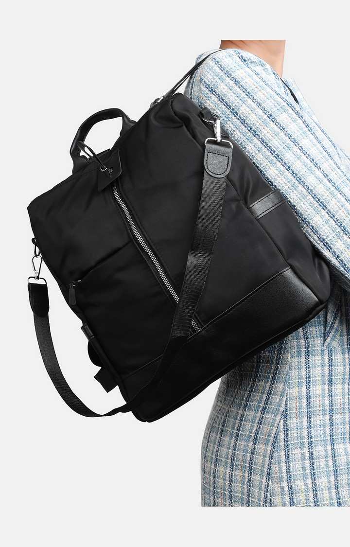 Women's Black Backpack