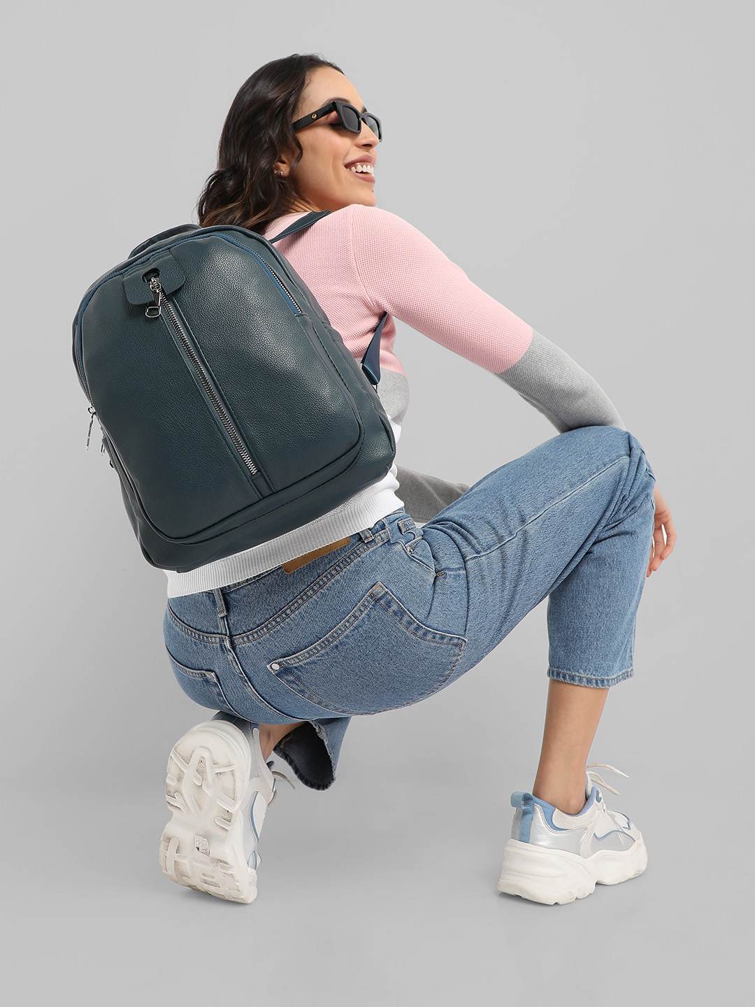 Women's Blue Backpack