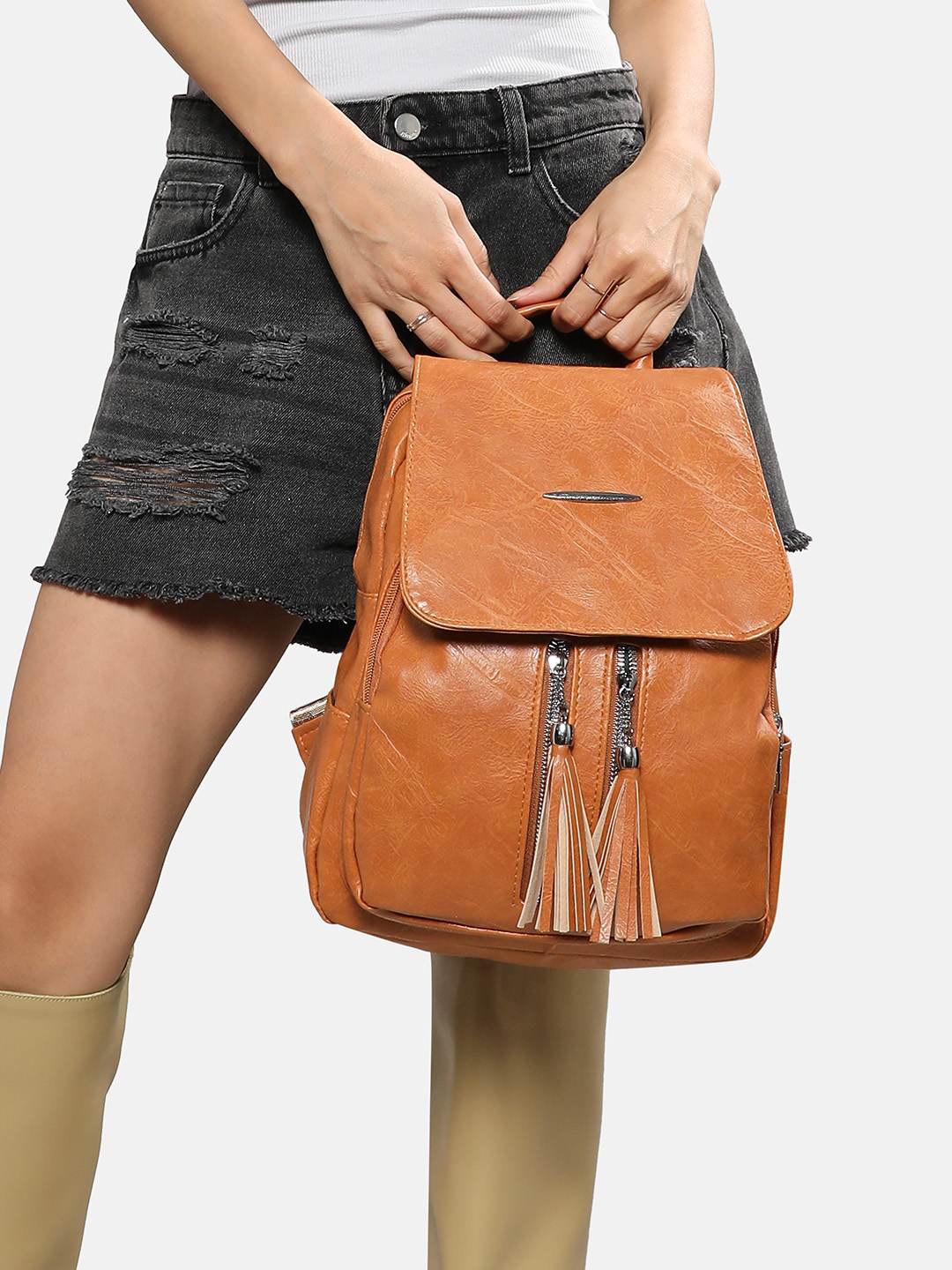 Women's Brown Backpack