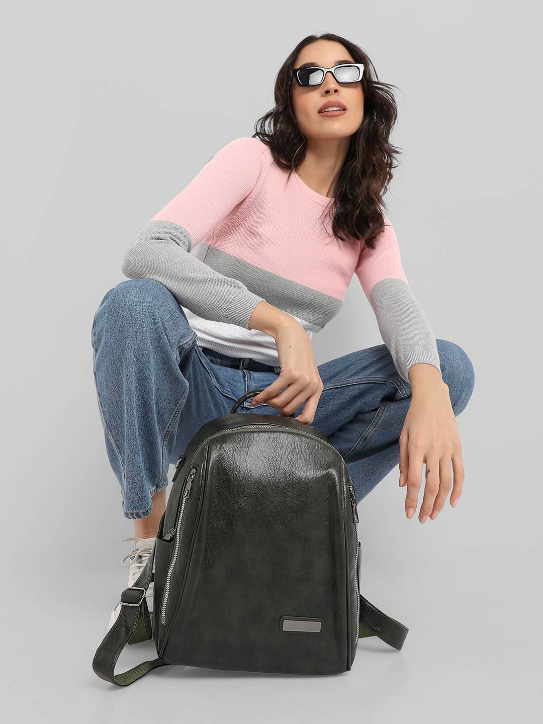 Women's Green Backpack
