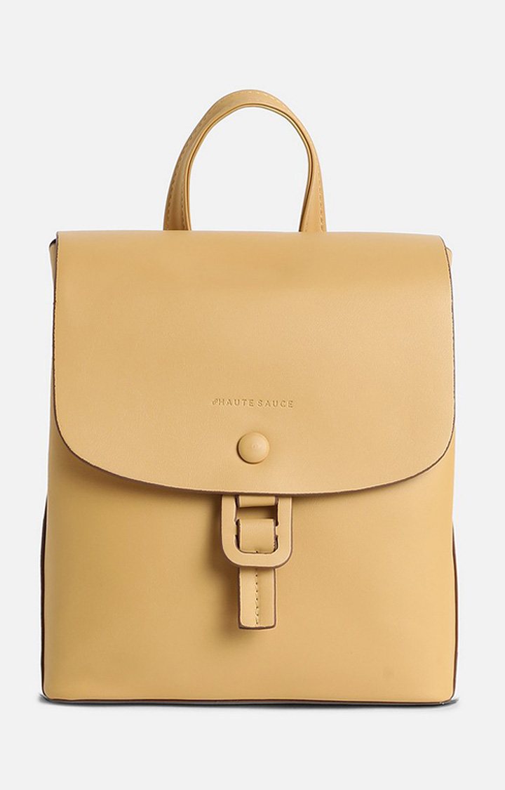 Women's Yellow Backpack