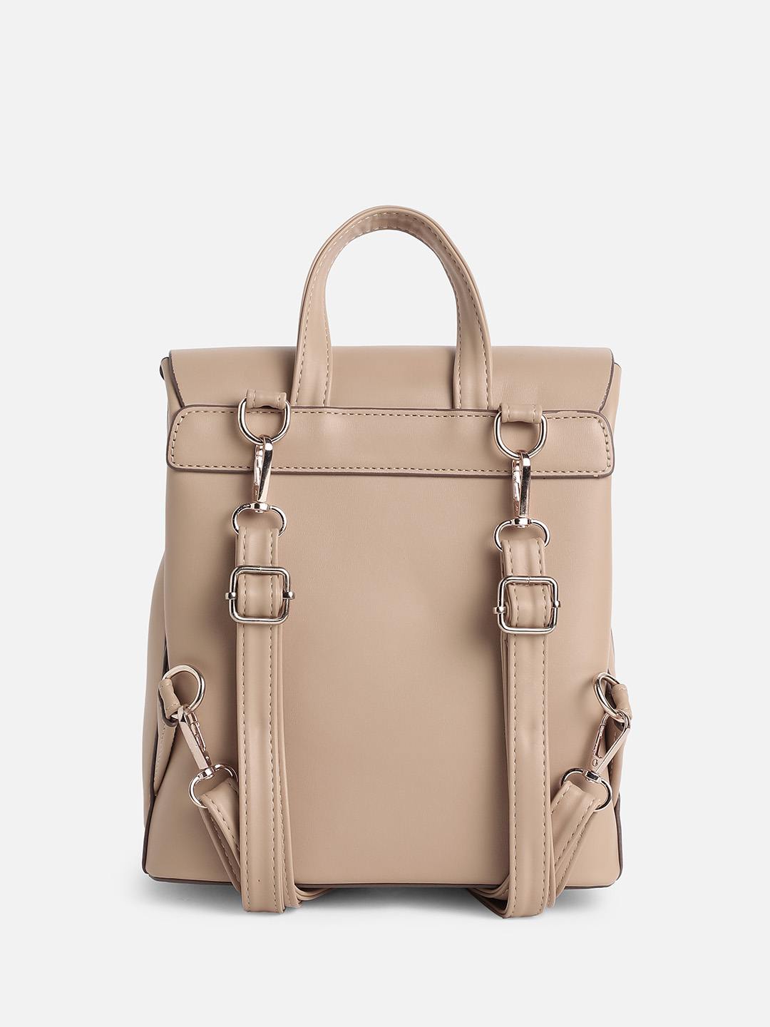 Women's Beige Backpack