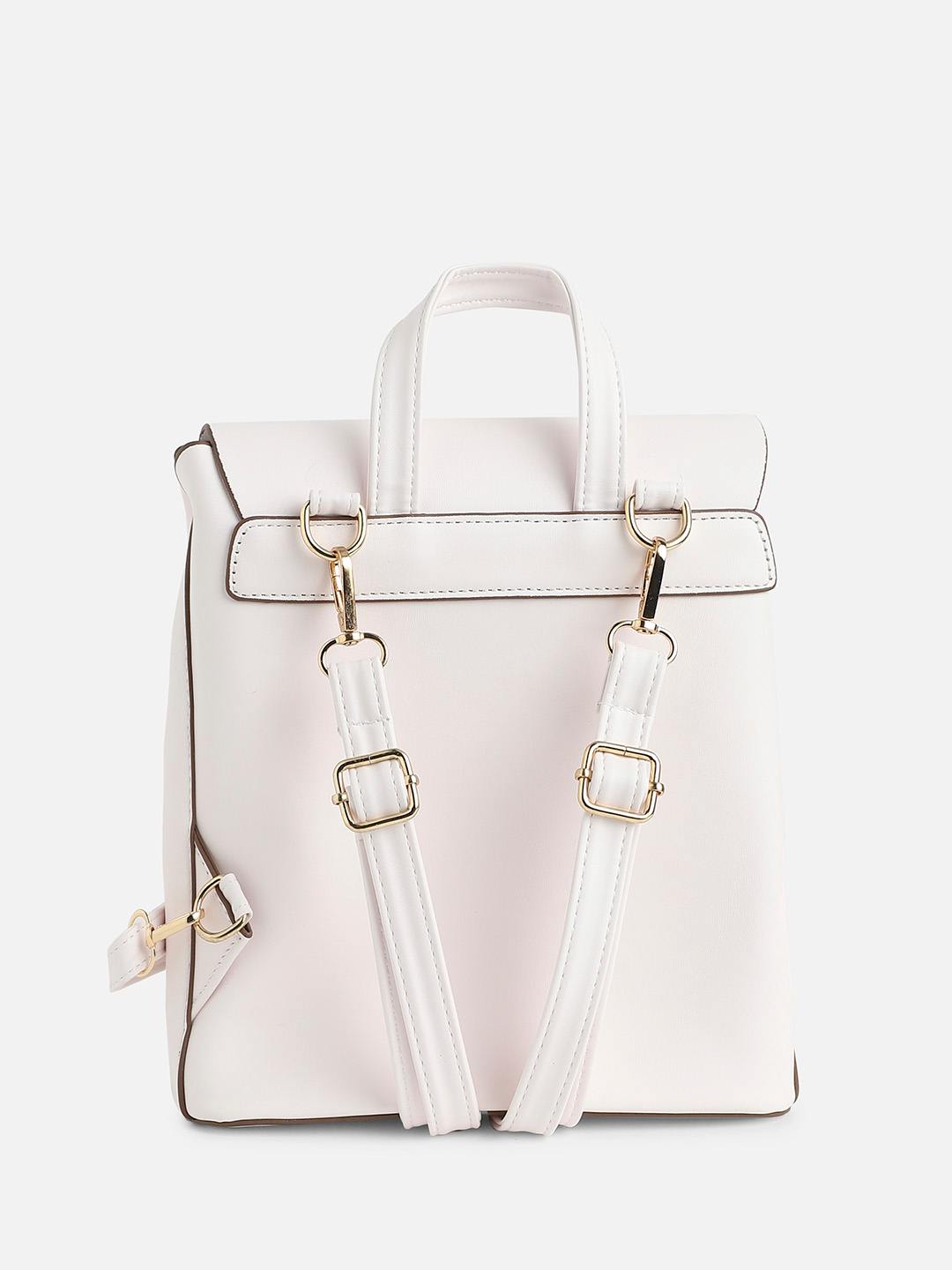 Women's White Backpack