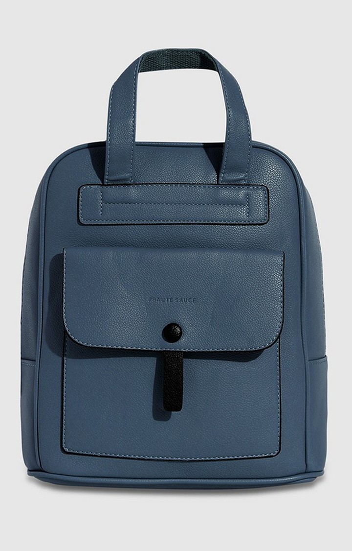 Women's Navy Blue Backpack