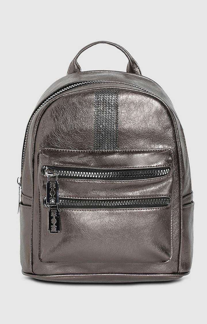 Women's Silver Backpack