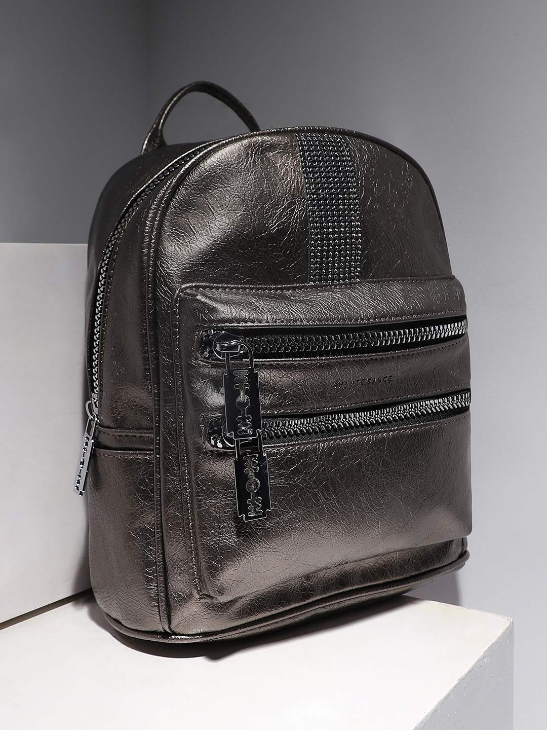 Women's Silver Backpack