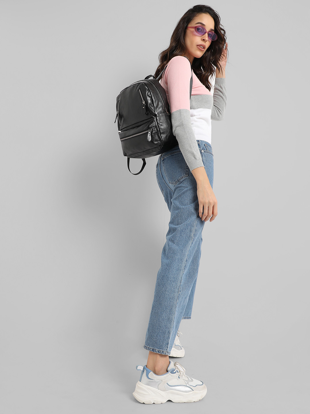 Women's Black Backpack