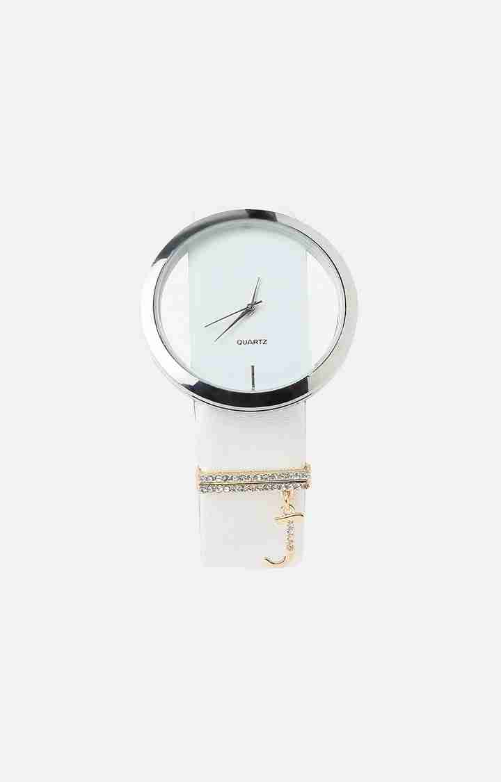 Women's Leather Strap Analogue Watch