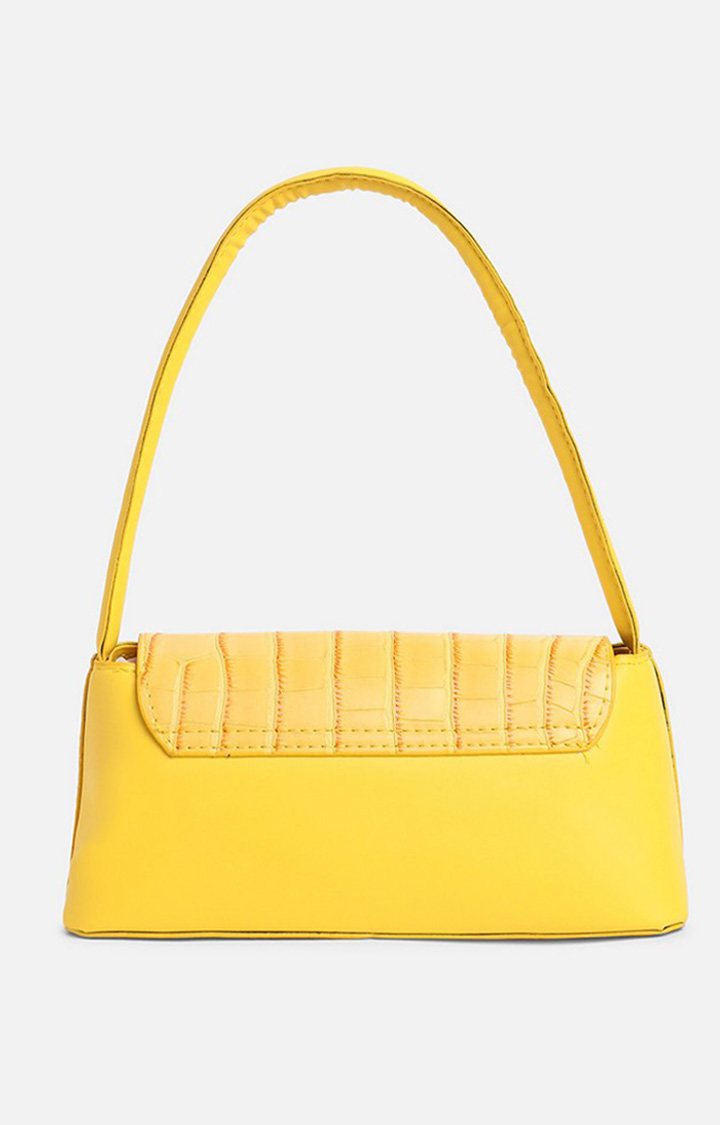 Women's Yellow Handbag