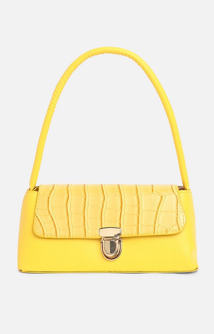 Women's Yellow Handbag