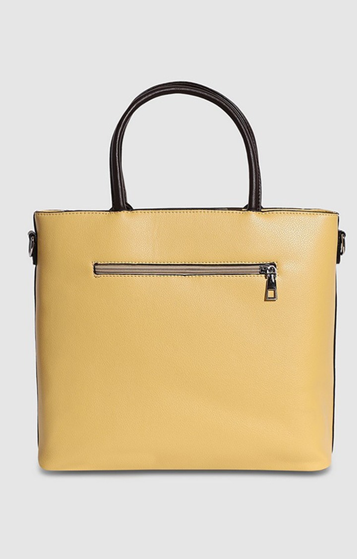 Women's Yellow Handbag