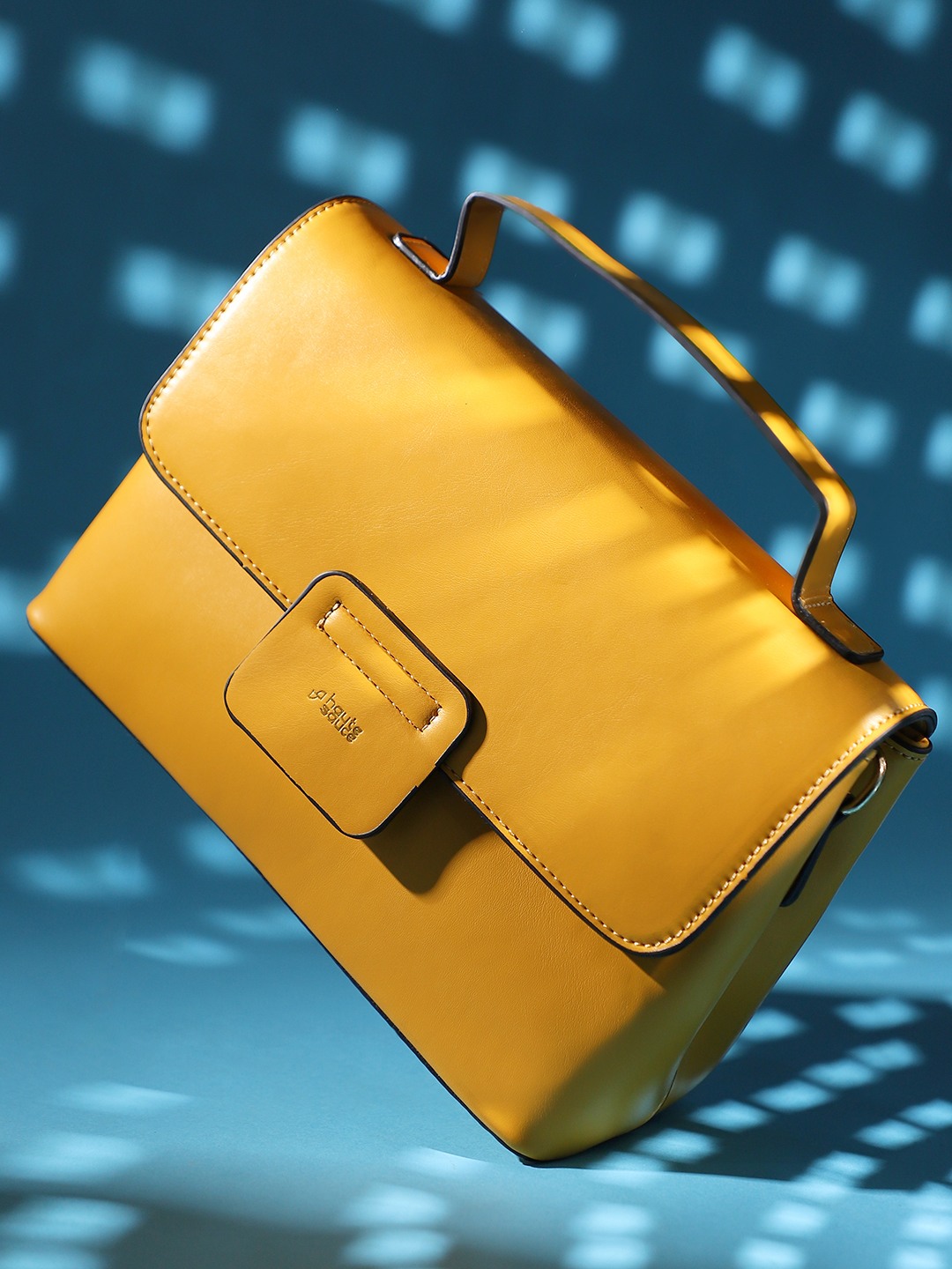 Women's Yellow Handbag