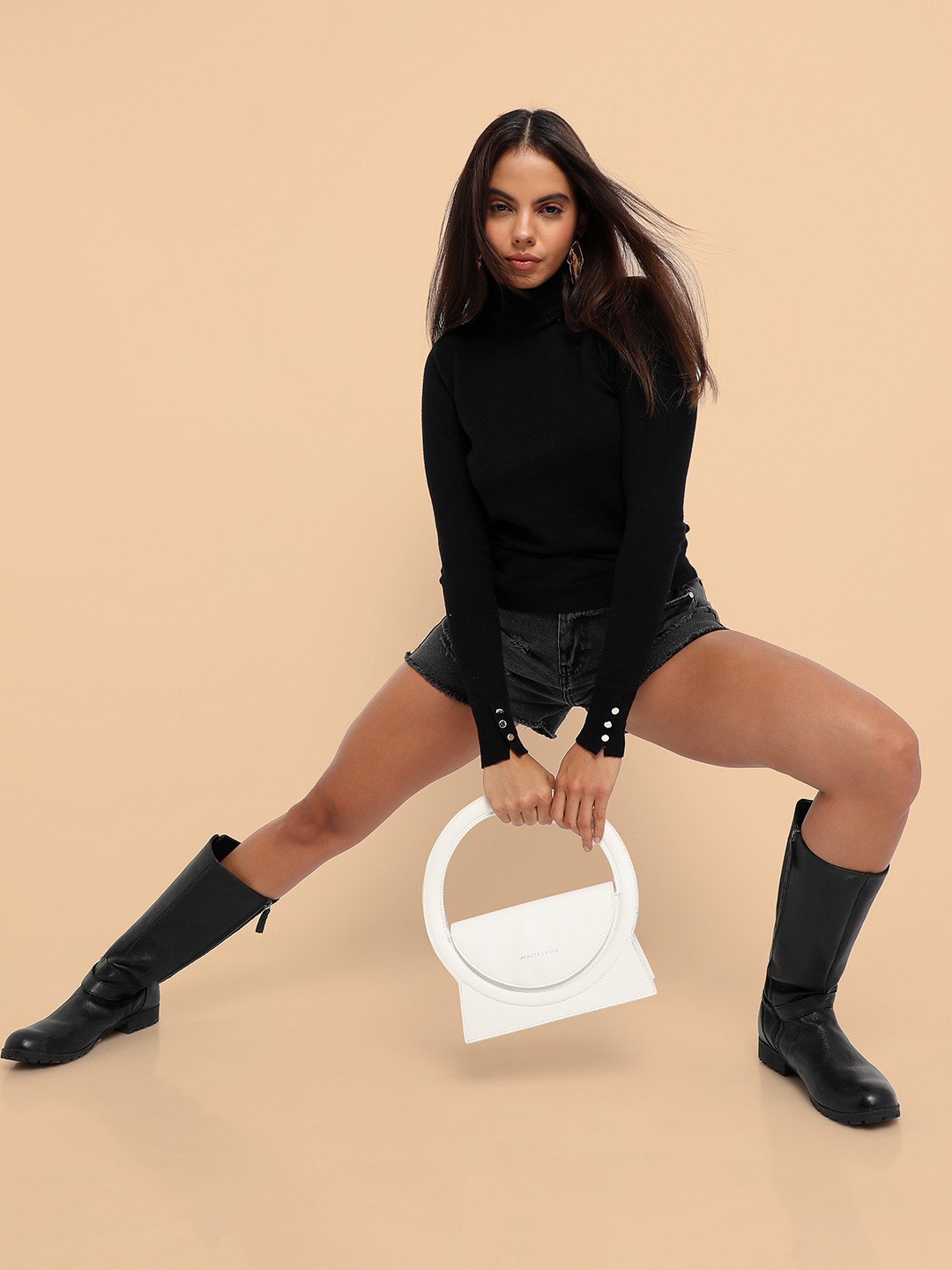 Women's White Handbag