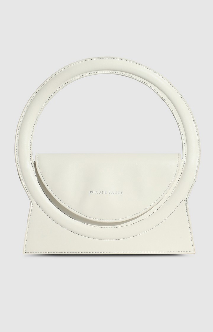 Women's White Handbag