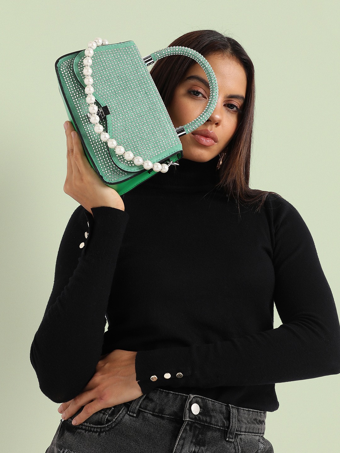 Women's Green Handbag