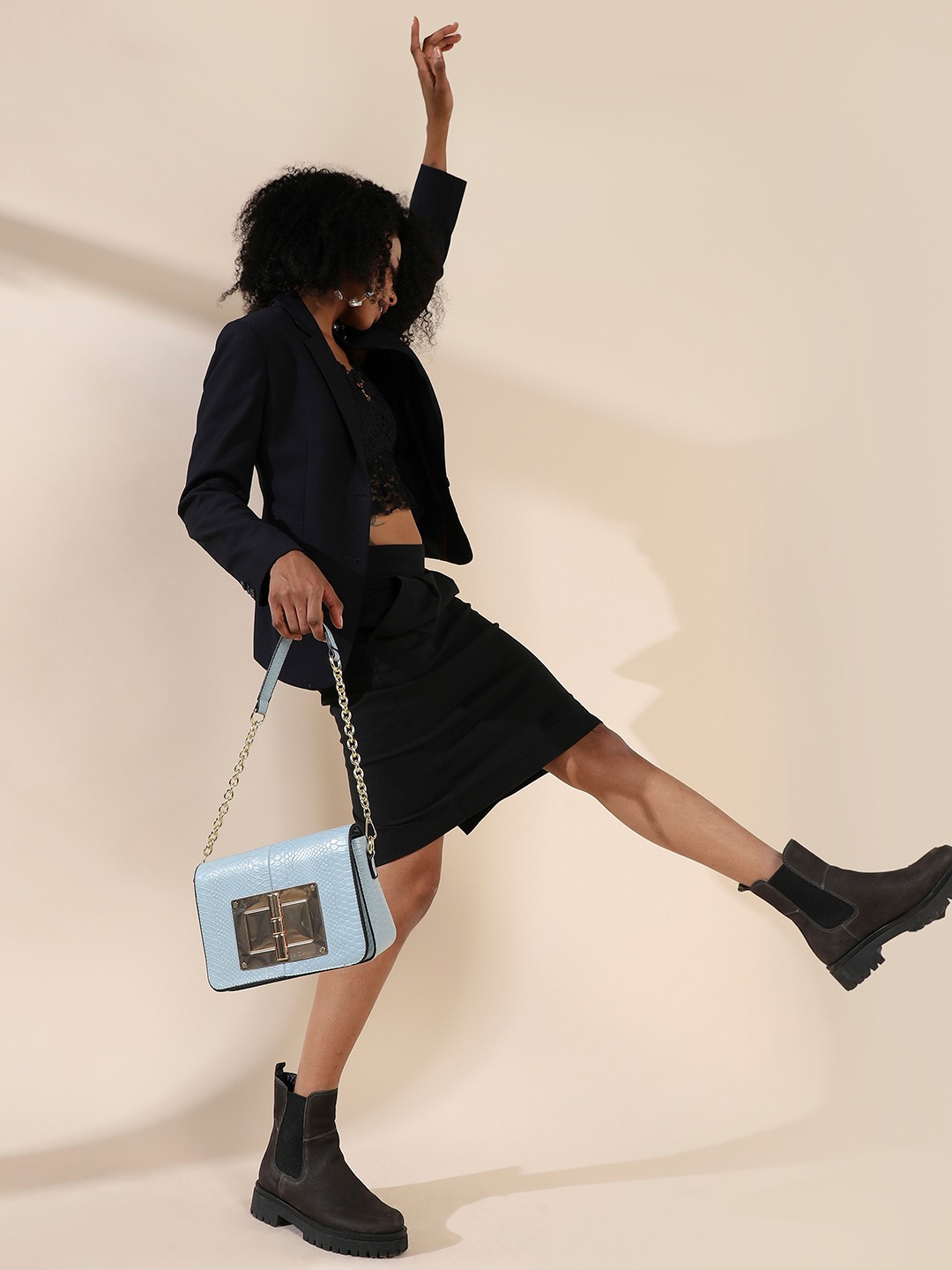 Women's Blue Handbag