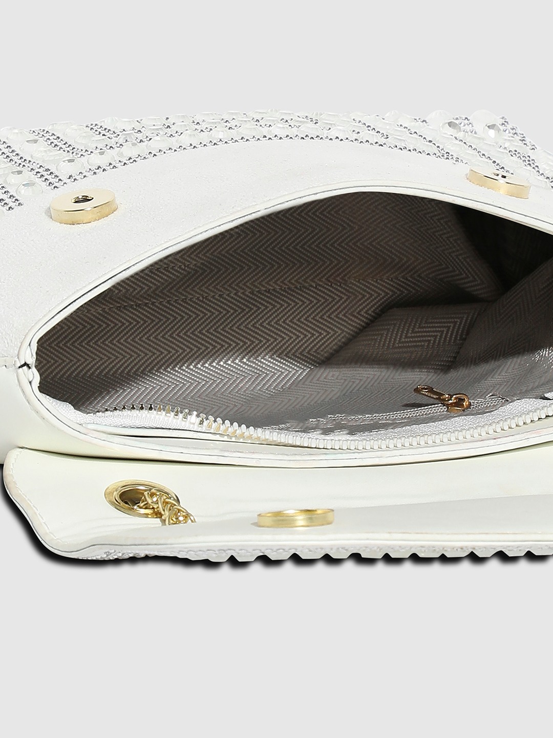 Women's White Handbag